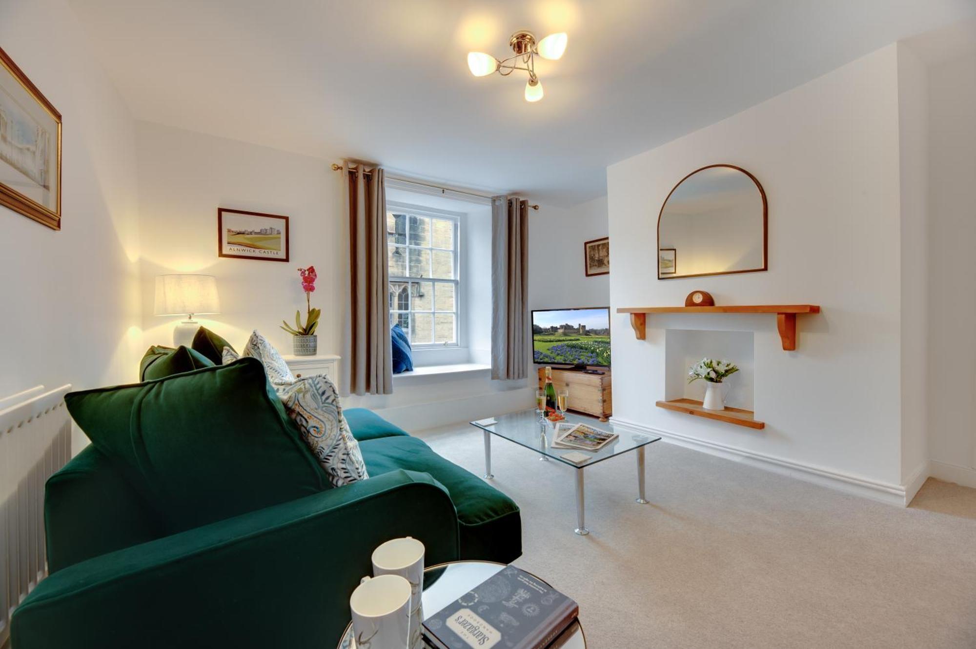 Lionsgate View - Luxury Apartment Opposite Alnwick Castle Exterior foto